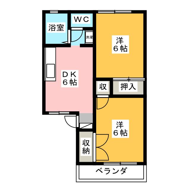 プレジール松浦の間取り