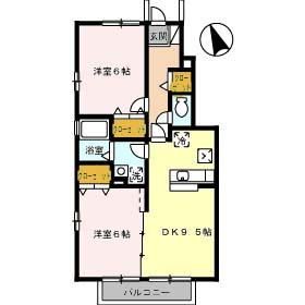 ビューテラス山本の間取り