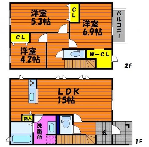 【倉敷市福島のその他の間取り】