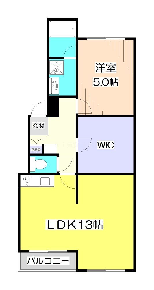 志木市本町のマンションの間取り