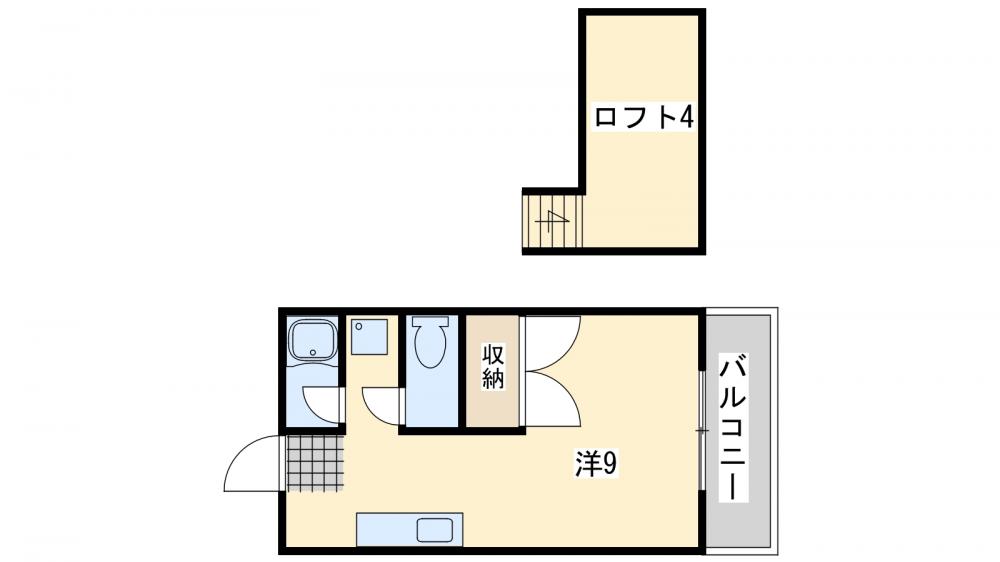 シティベール西王子 IIの間取り