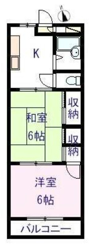 日野市多摩平のマンションの間取り