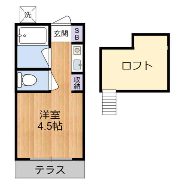 エクセランス小金井の間取り