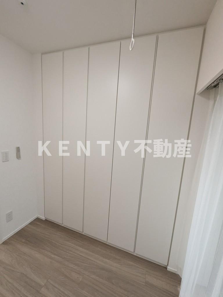 収納　十分な収納スペースがあります