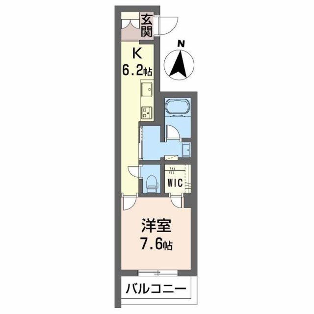 シャーメゾン九品寺の間取り