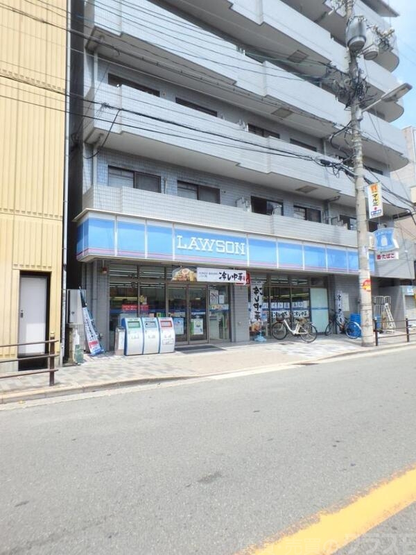 コンビニ　ローソン 美章園二丁目店（コンビニ）まで608m