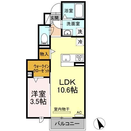 シャルマン・Gの間取り