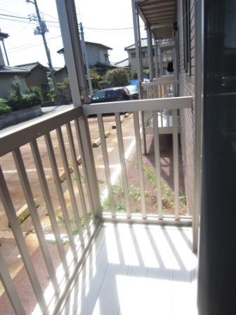 バルコニー　日あたり良好なバルコニーです