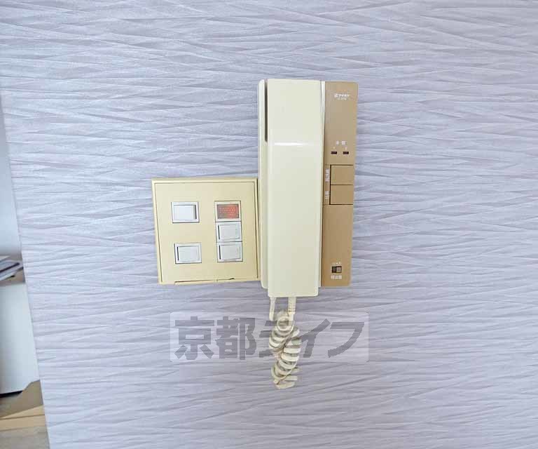 セキュリティ　来客安心です。