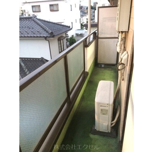 バルコニー　風通しのいいバルコニーです。