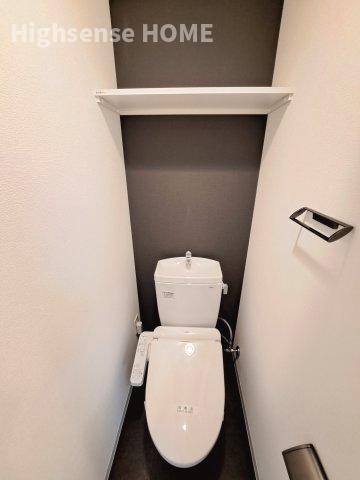 トイレ　ゆったりとした空間のトイレです