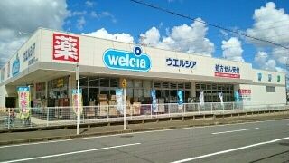ドラックストア　ウエルシア四街道鹿渡店（ドラッグストア）まで580m