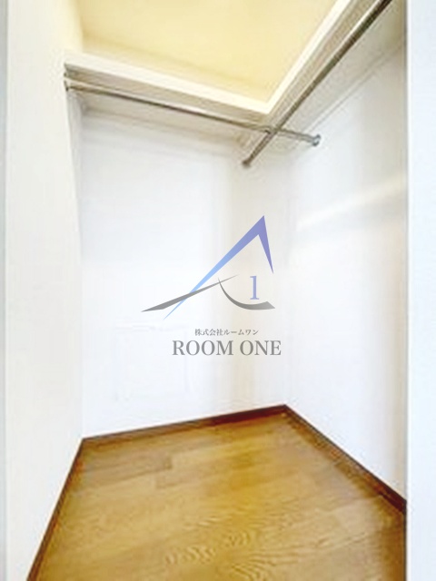 収納　ウォークインクローゼットです。