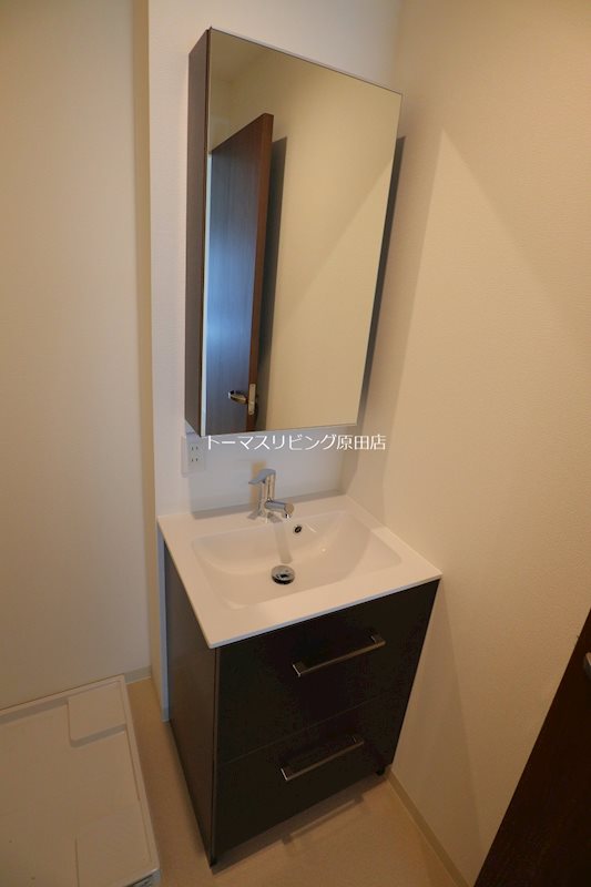 洗面設備　102号室写真