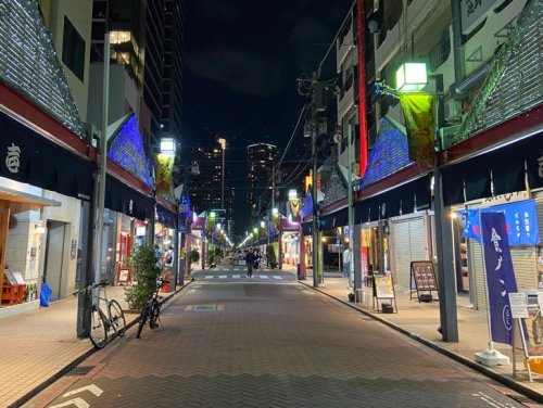 飲食店　月島もんじゃストリート（飲食店）まで147m