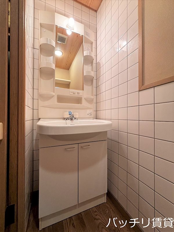 洗面設備　※同型タイプ写真の為、現状優先。初期費用分割可能