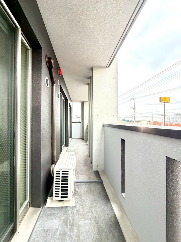 バルコニー　※建築中の為、同施工会社写真