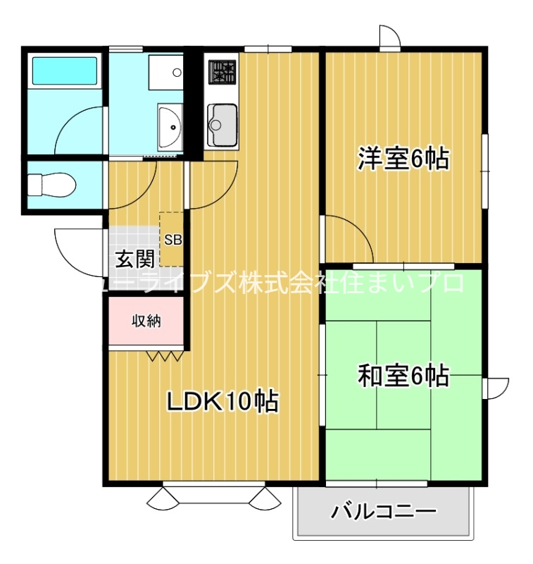 メゾンシャリオD棟の間取り写真