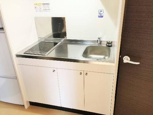 キッチン　電気コンロ2口