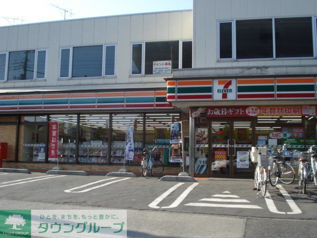 コンビニ　セブンイレブン東大和南街5丁目店（コンビニ）まで450m