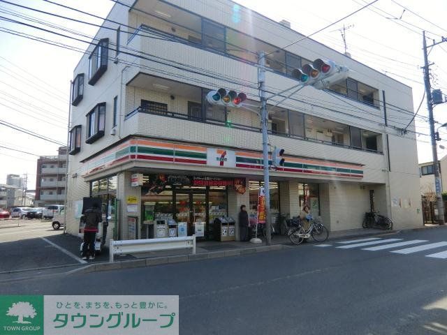 コンビニ　セブンイレブン足立青井3丁目店（コンビニ）まで368m