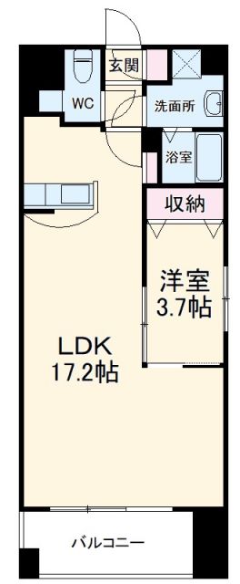 メルベーユの間取り写真