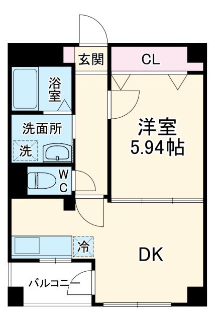 アーバンラックス今池の間取り写真