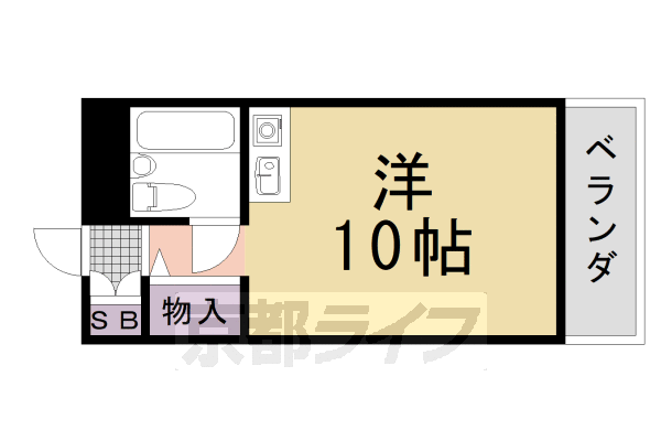 クオリエ桂川東の間取り写真