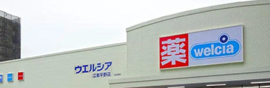 ドラックストア　ウエルシア 江東平野店（ドラッグストア）まで299m