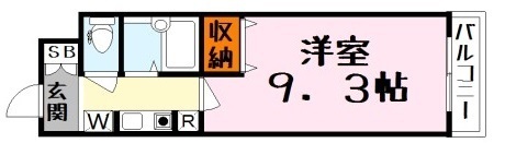クレール平井の間取り写真