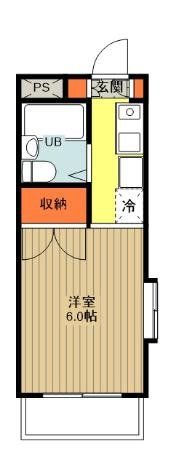 八王子市大和田町のマンションの間取り