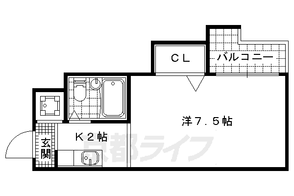 カティーIIの間取り