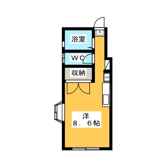 コーポひろの間取り