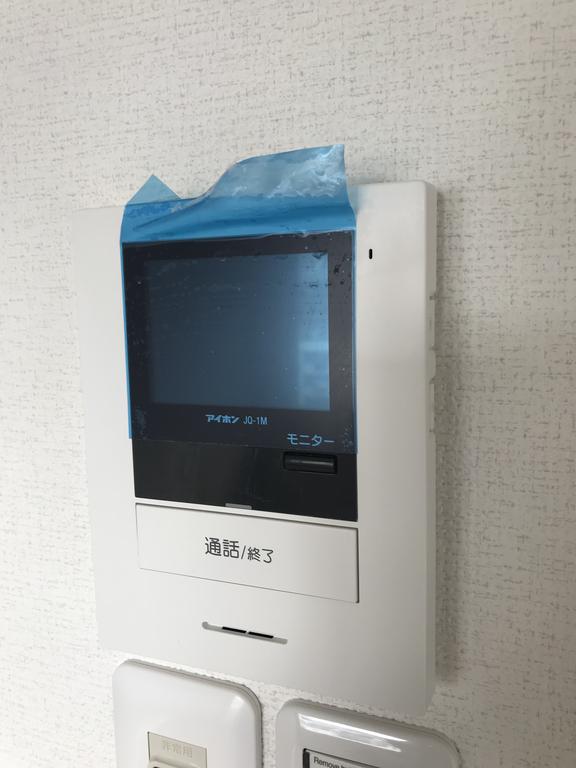 セキュリティ　モニター付きインターホン