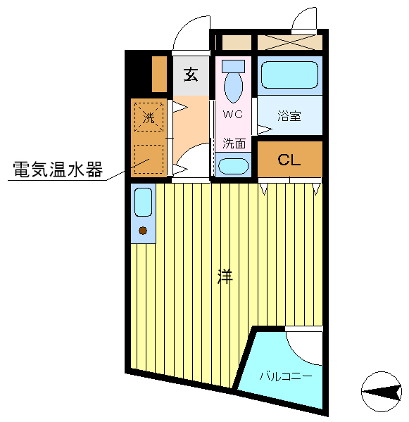 プティ東照宮の間取り