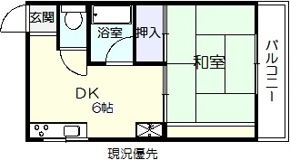 サンハイツ１１の間取り