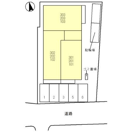 駐車場　「ラ・フォレ」、現地待ち合わせでのご案内も可能です。