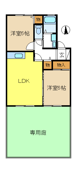 エリアルベースの間取り