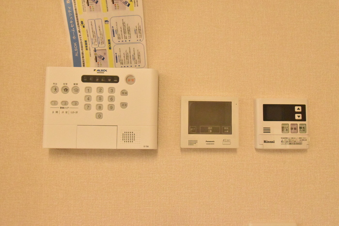セキュリティ　ALSOK、オートロック解除、TVモニターホン