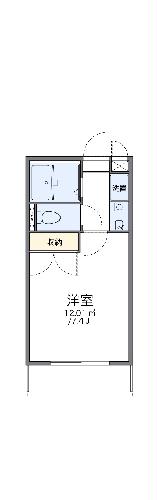 レオパレス西宮北弐番館の間取り