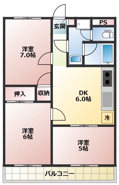 ストークハウス守山の間取り