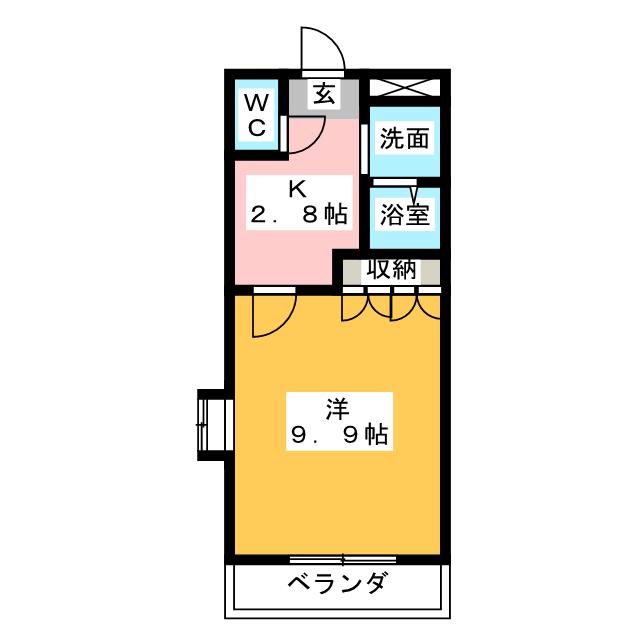 フルハムの間取り