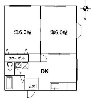 グリーンハイツ公田の間取り