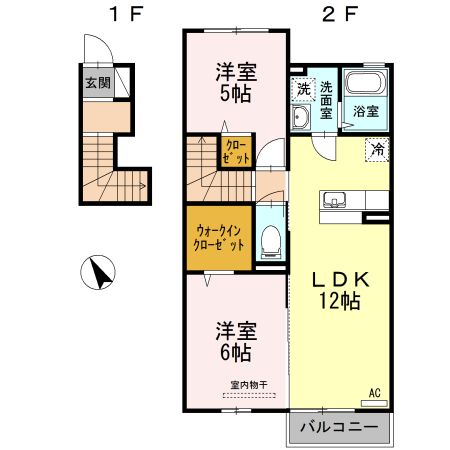 サンハイツの間取り