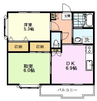 リバーストーンIIの間取り