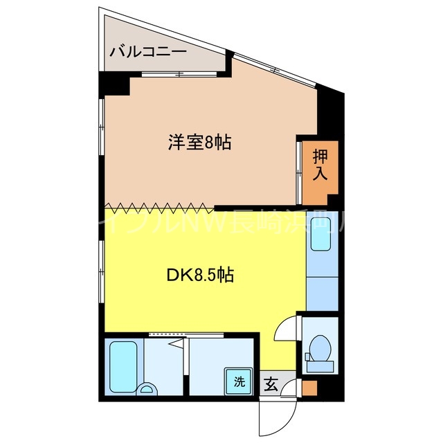 昭和ハイツ新中川の間取り