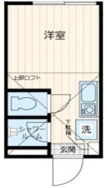 フォース新小岩の間取り