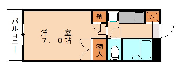 シティルーム都の間取り