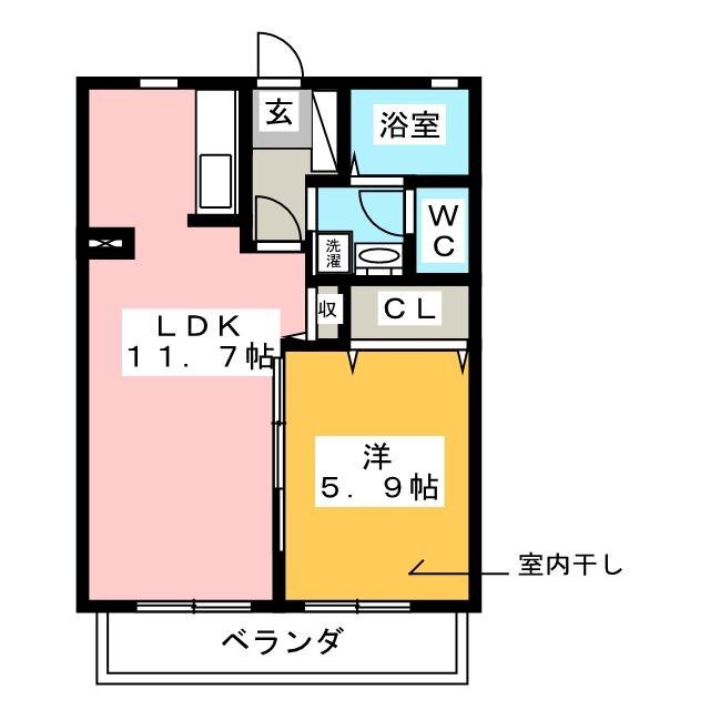 プレミアス向山の間取り