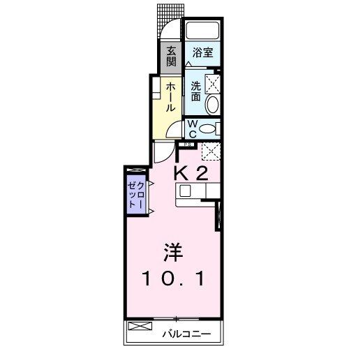 サンリットハウスVの間取り